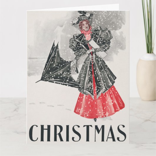  kerstfeestdag kaart (Voorkant)