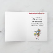 kerstfeestdag kaart (Binnen)