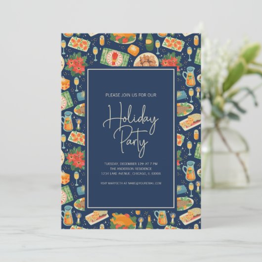 kerstfeestdag kaart (Staand voorkant)