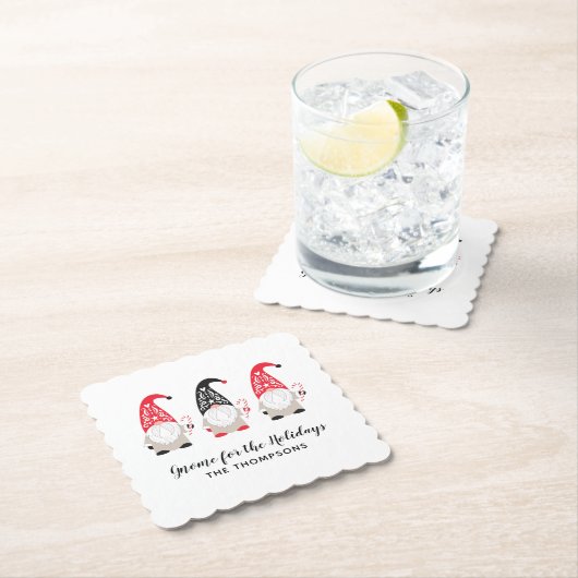 Kerstfeestdag Kartonnen Onderzetters (Insitu)