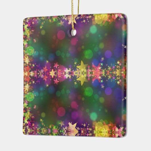 Kerstfeestdag Keramisch Ornament (Links)