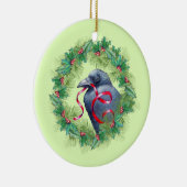 kerstfeestdag keramisch ornament (Rechts)