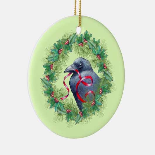 kerstfeestdag keramisch ornament (Rechts)