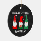 kerstfeestdag keramisch ornament (Rechts)