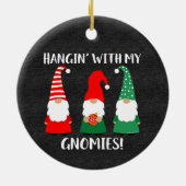 kerstfeestdag keramisch ornament (Achterkant)