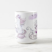Kerstfeestdag - Kerstakermagisch - Unicorns Koffiemok (Center)