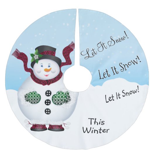 Kerstfeestdag Kerstboom Rok (Voorkant)