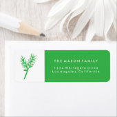 Kerstfeestdag/kerstfeestdag Adresetiketten Etiket (Insitu)