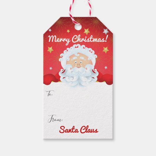 Kerstfeestdag kerstfeestdag cadeaulabel (Voorkant)