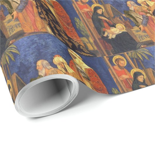 Kerstfeestdag kerstfeestdag cadeaupapier (Rol Hoek)