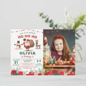 kerstfeestdag kerstfeestdag foto kaart (Staand voorkant)