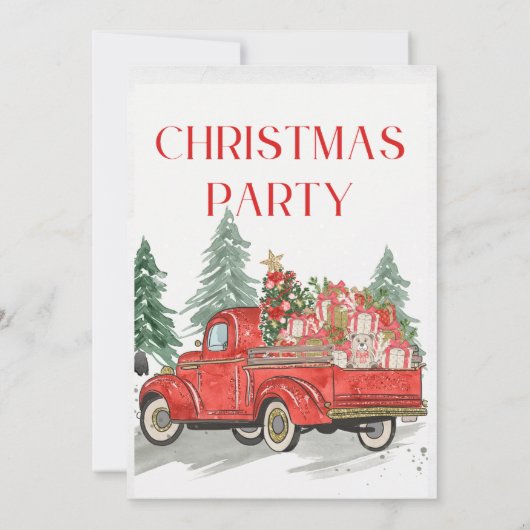 Kerstfeestdag kerstfeestdag kaart (Achterkant)