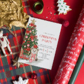 Kerstfeestdag kerstfeestdag kaart