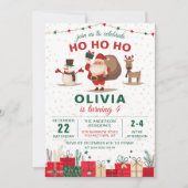 Kerstfeestdag kerstfeestdag kerstfeestdag kaart (Voorkant)