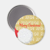 Kerstfeestdag kerstfeestdag magneet (Voorkant / Achterkant)