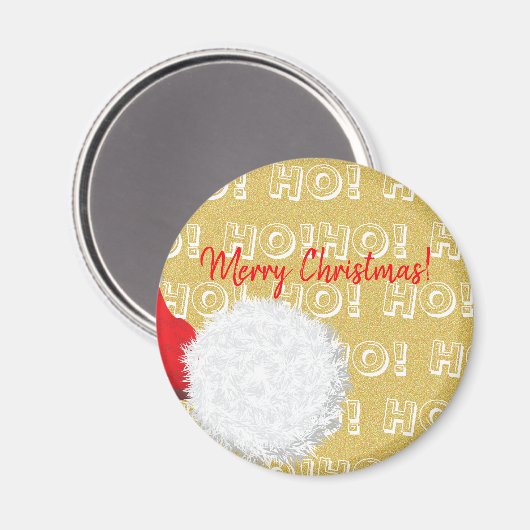 Kerstfeestdag kerstfeestdag magneet (Voorkant / Achterkant)