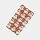 Kerstfeestdag kerstfeestdag met kerstcadeaus servet (Hoek)