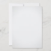 Kerstfeestdag/kerstfeestdag uitnodigingen (Achterkant)