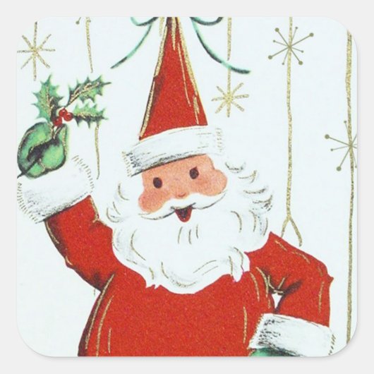  kerstfeestdag kerstfeestelijke sticker (Voorkant)