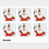  kerstfeestdag kerstfeestelijke sticker (Vel)