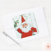  kerstfeestdag kerstfeestelijke sticker (Envelop)