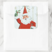  kerstfeestdag kerstfeestelijke sticker (Tas)