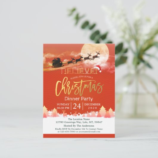 Kerstfeestdag kerstfeestkerstfeestkerstfeestdag: S Briefkaart (Staand voorkant)