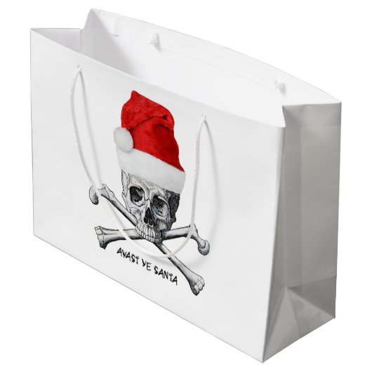 Kerstfeestdag kerstman — Sinterhaas Groot Cadeauzakje (Achterkant Gekanteld)