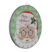 kerstfeestdag kerstmis dartbord (Voorkant Links)