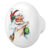 kerstfeestdag kerstmis keramische knop (Rechts)