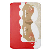 Kerstfeestdag kerstmis kerstmis badmat (Voorkant Verticaal)