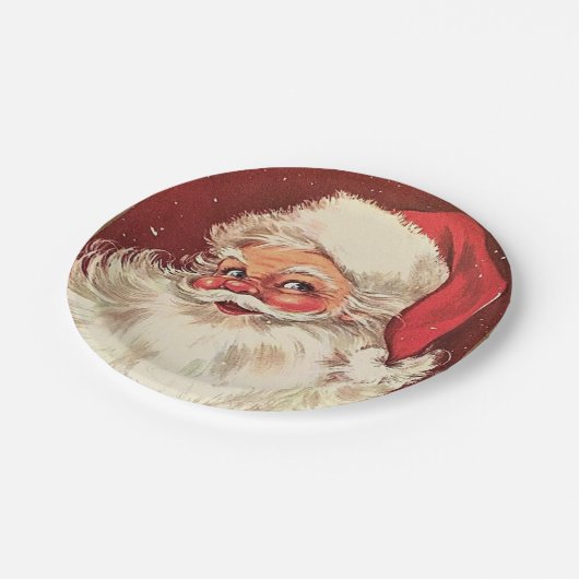 kerstfeestdag kerstmis papieren bordje (Gekanteld)