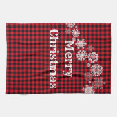 Kerstfeestdag keukenhanddoeken (Horizontaal)