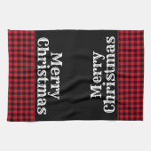 kerstfeestdag keukenhanddoekje Buffalo Pset Theedoek (Horizontaal)