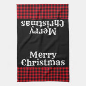 kerstfeestdag keukenhanddoekje Buffalo Pset Theedoek (Verticaal)