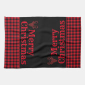 kerstfeestdag keukenhanddoekje Buffalo Pset Theedoek (Horizontaal)