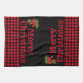 kerstfeestdag keukenhanddoekje Buffalo Pset Theedoek (Horizontaal)