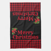 kerstfeestdag keukenhanddoekje Buffalo Pset Theedoek (Verticaal)