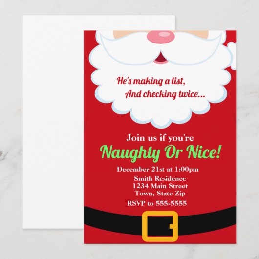 kerstfeestdag Kind voor kerstfeestdagen Kaart (Voorkant / Achterkant)