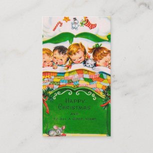 kerstfeestdag kinderen toevoegen berichtkaart visitekaartje