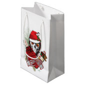 Kerstfeestdag Klein Cadeauzakje (Voorkant Gekanteld)