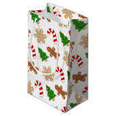 kerstfeestdag klein cadeauzakje (Voorkant Gekanteld)