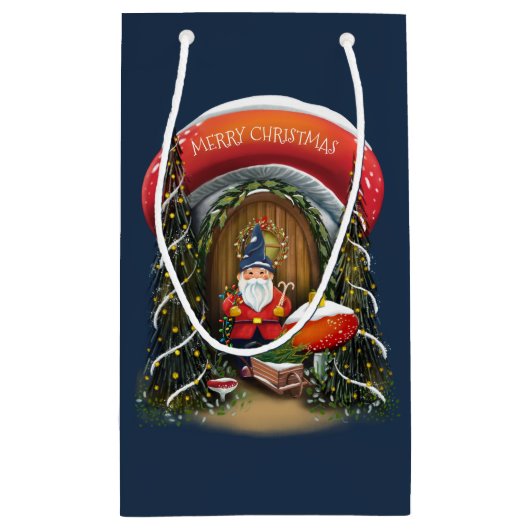 Kerstfeestdag Klein Cadeauzakje (Achterkant)