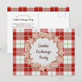 Kerstfeestdag Koekkeruitwisseling Briefkaart (Voorkant / Achterkant)