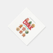 Kerstfeestdag Koekkeruitwisseling Servet