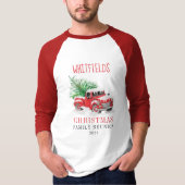 Kerstfeestdag komt overeen met familie-overeenstem t-shirt (Voorkant)