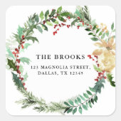 kerstfeestdag: label ticker (Voorkant)