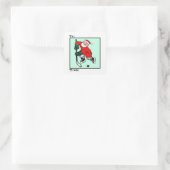 Kerstfeestdag - Labels met kerstcadeautjes (Tas)