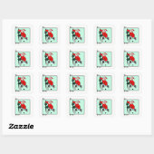 Kerstfeestdag - Labels met kerstcadeautjes (Vel)