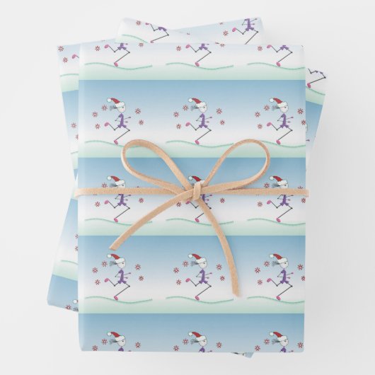 Kerstfeestdag, Lady Runner © Inpakpapier Vel (In situ)